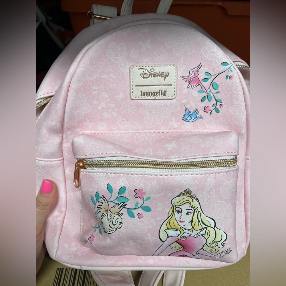 Disney Loungefly Sleeping Beauty Mini Backpack - image 5